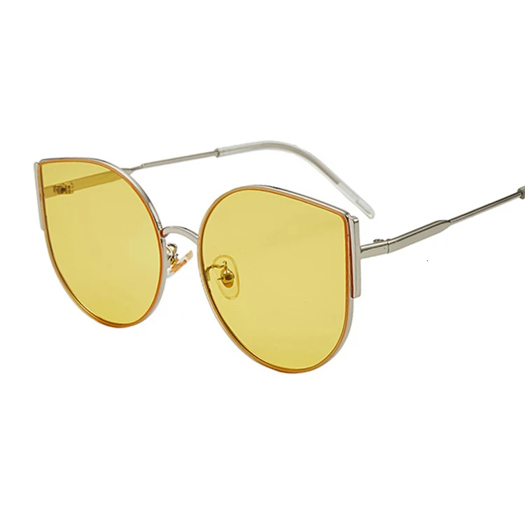 

New Arrive Big Cat Eye Sunglasses Women Brand Designer Retro Female Sun Glasses Female Oculos De Sol Feminino UV400