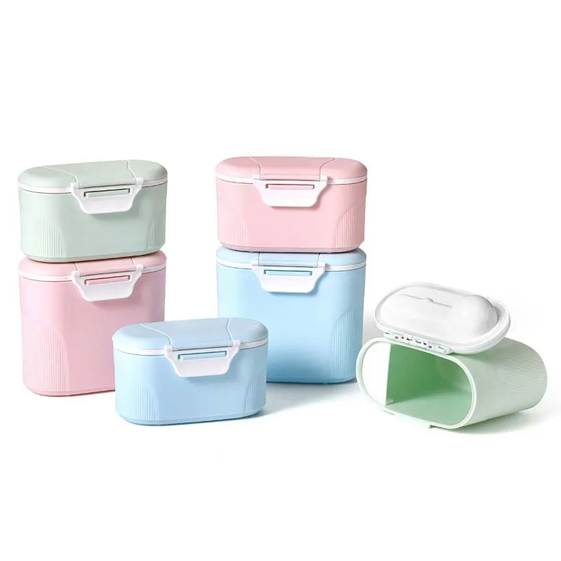 

Baby Formula Milk Storage Infants Portable Milk Powder Formula Dispenser Food PP Box Travel Canisters Container Food Tank