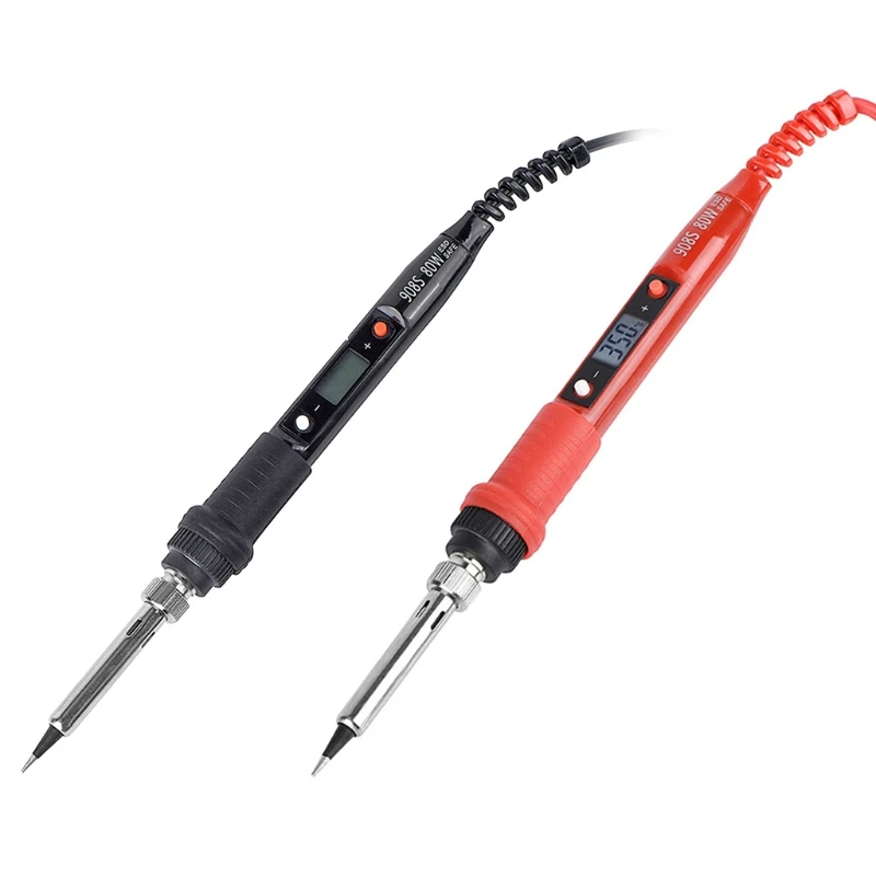 

LCD Display Thermostat Soldering Iron Tip Set Wireless Electric Welder Cordless Welding Tool Set Combination Hand Tools