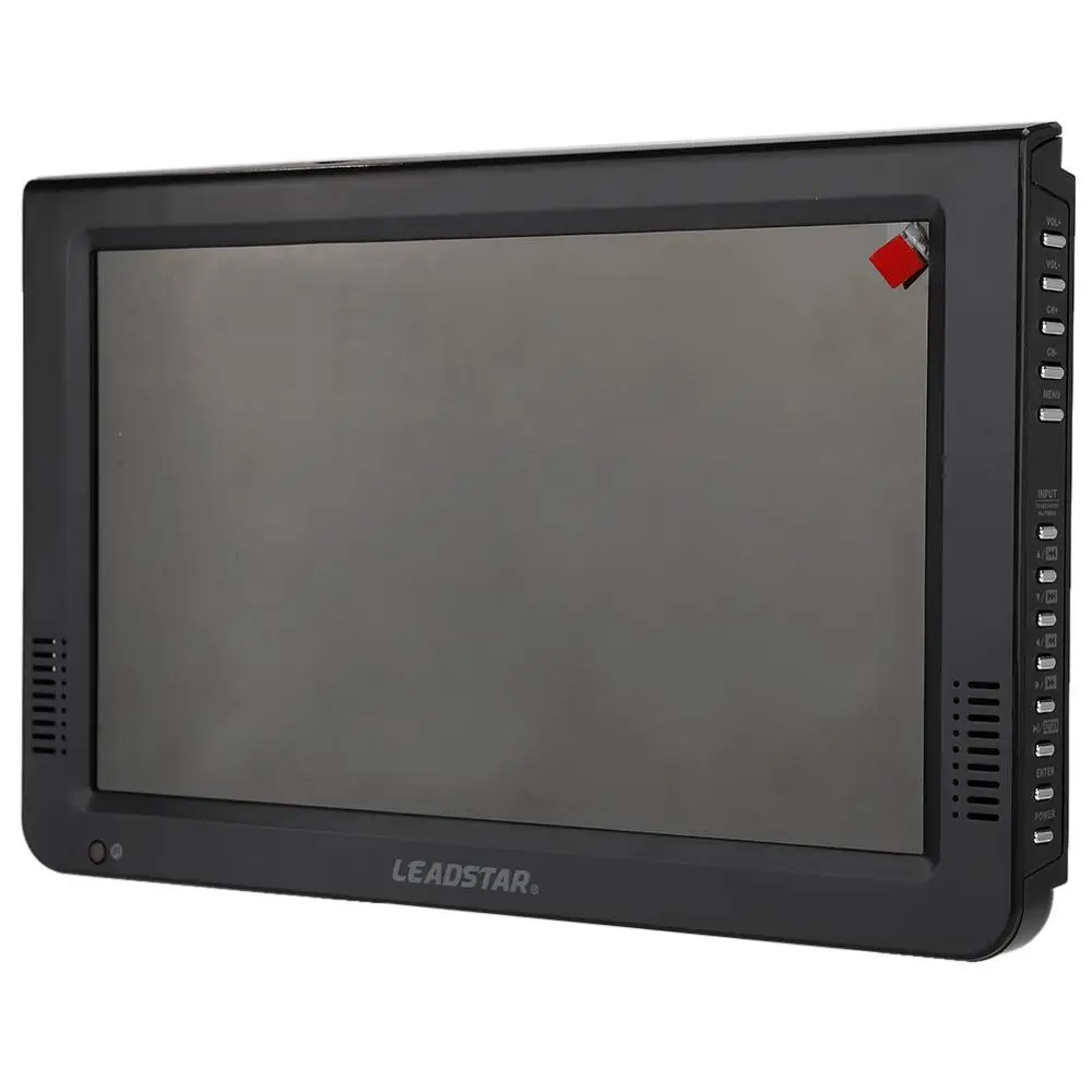 LEADSTAR 10.1 Inch ISDB-T 16:9 HD Digital Analog Portable TFT-LED Color TV Television Player for Home Car EU Plug | Электроника