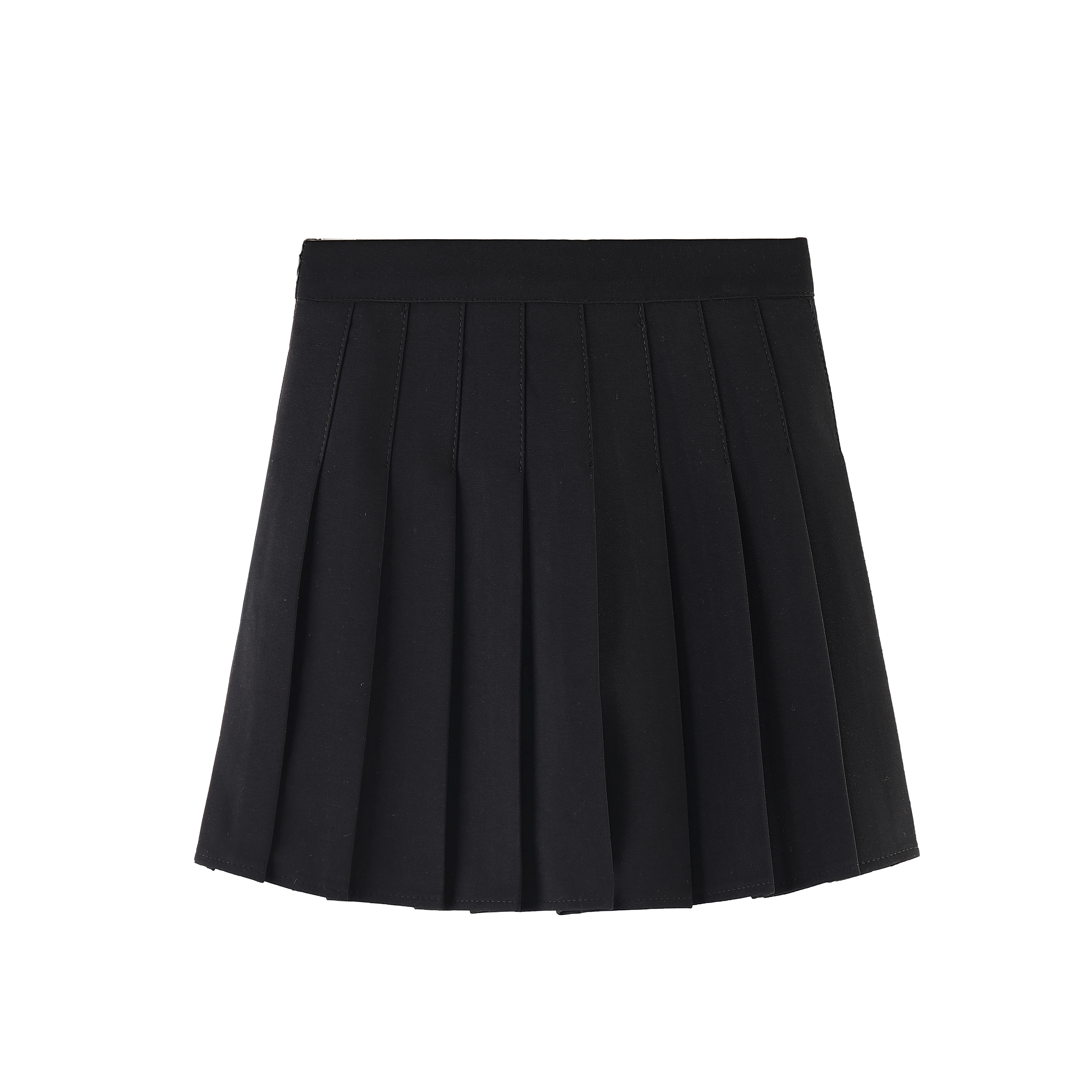 

Korean High Waist Pleated Mini Skirt Women 2020 Vintage Elegant Slim Short Skirts Female Summer A-line Skirt Saia Faldas Mujer