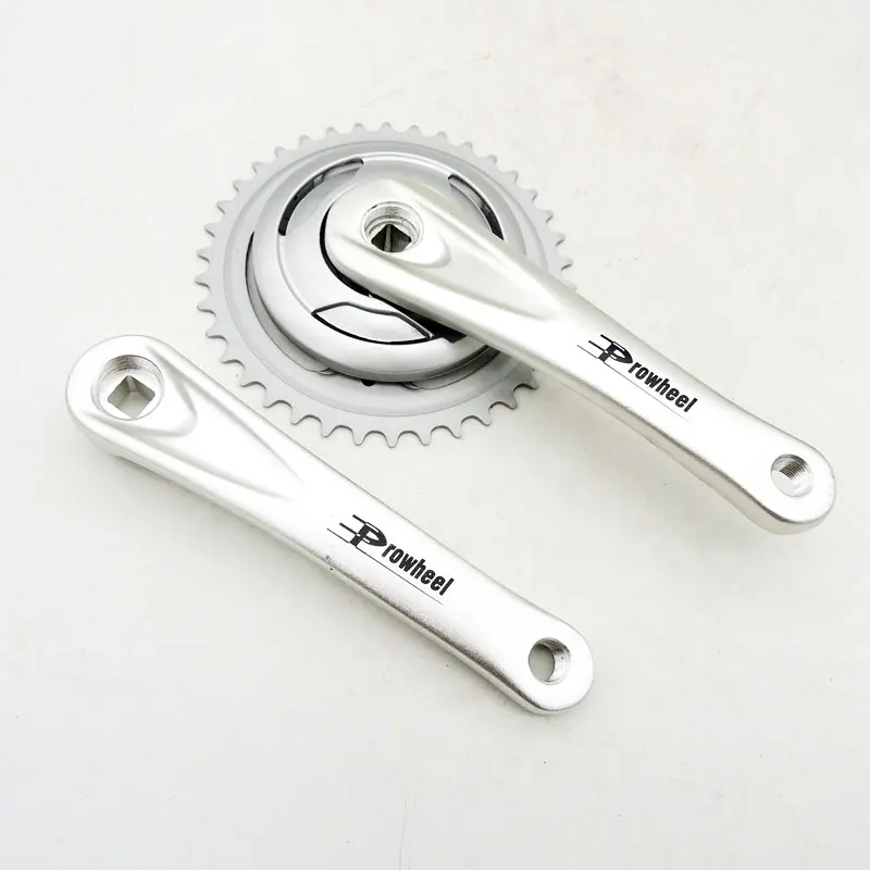 

36 T 38 T folding bike aluminum alloy bicycle chain wheel with single speed crank arm