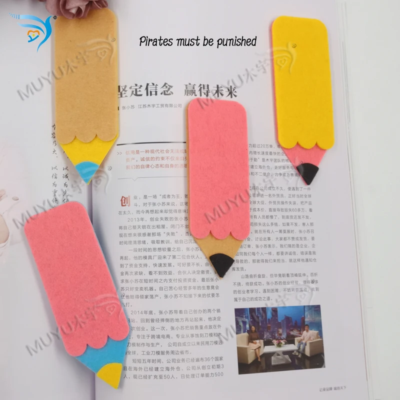 crayon Bookmark muyu cutting die-- new wooden mould dies for scrapbooking MY191011 | Дом и сад