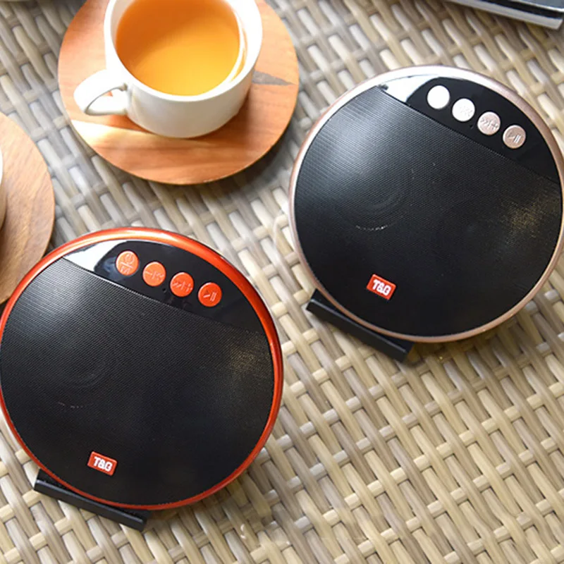 Портативный интеллектуальный беспроводной Bluetooth динамик стерео басовый эффект