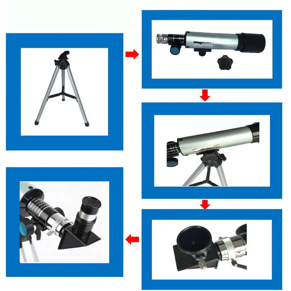 F36050 Refractive 90X Astronomical Telescope Monocular Wide Angle Powerful Zoom portable | Электроника