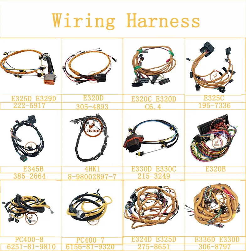 

Excavator Wiring Harness Cat C6.6 Engine Wire Harness 260-5542 277-4716 320D