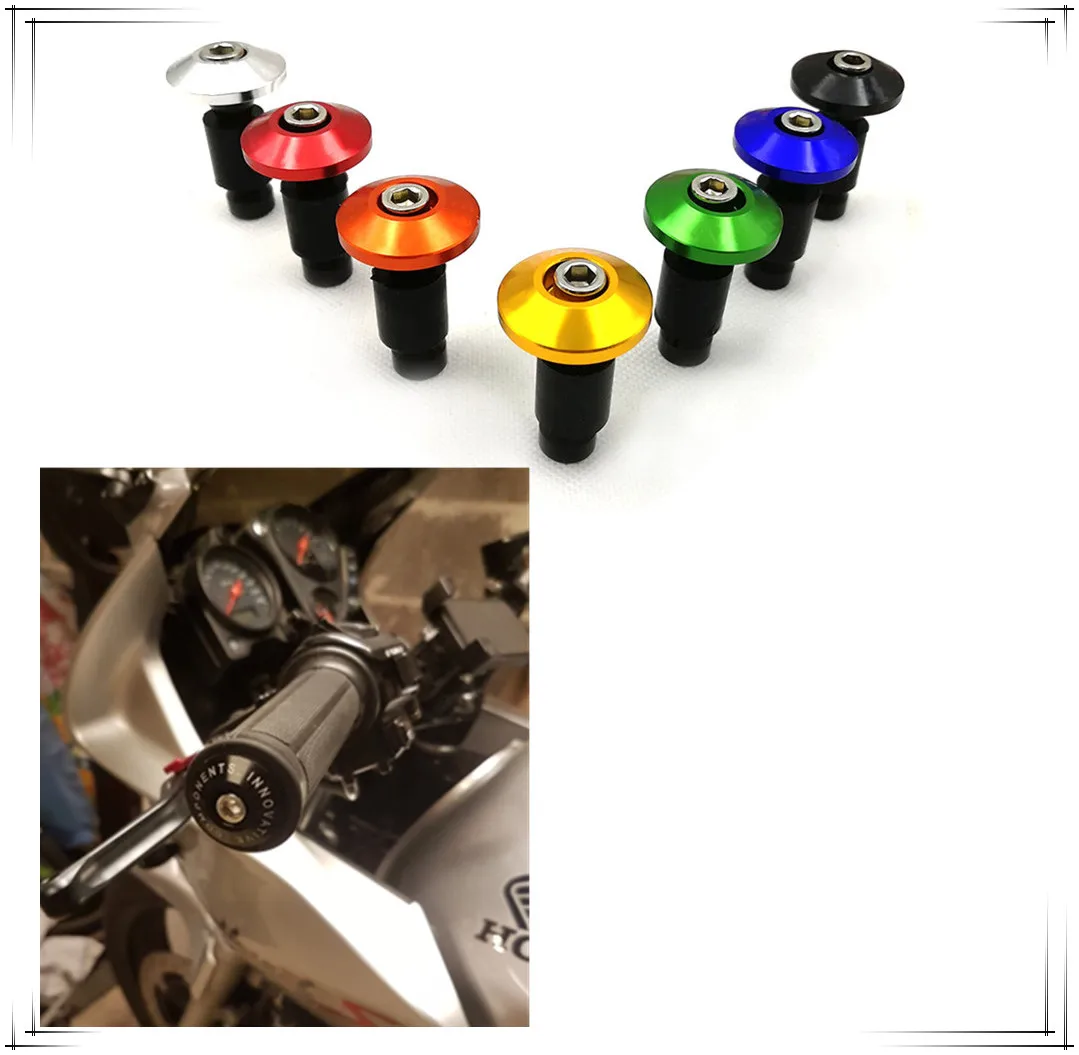 Мотоциклетные аксессуары 22 мм ручки руля заглушки для Honda Yamaha Suzuki Triumph Ktm Aprilia Ducati