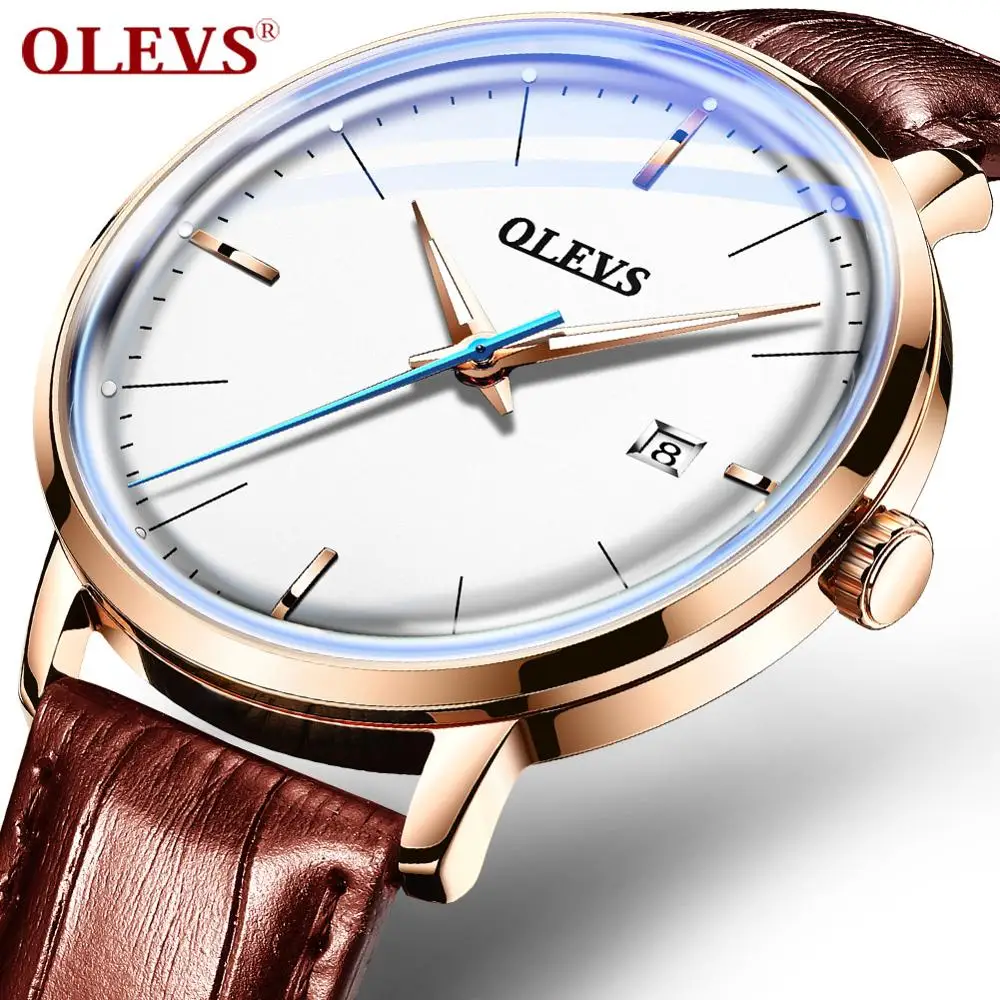 

Skeleton Watches Mechanical Men Automatic Waterproof Leather Wristwatches Top Brand Luxury Calendar Relojes Hombre Self Wind