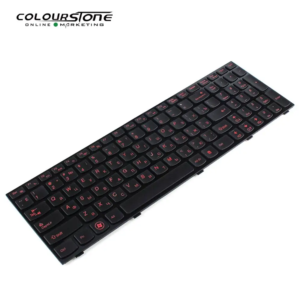 Оригинальная Русская клавиатура для ноутбука lenovo Ideapad Y500 Y500N Y510p серии RU черная клавиатура с подсветкой