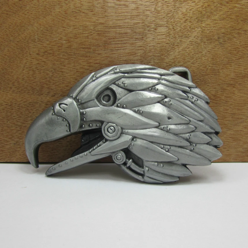 Металлические большие пряжки для ремня Mechanic 3D с орлом деревенские ковбойские