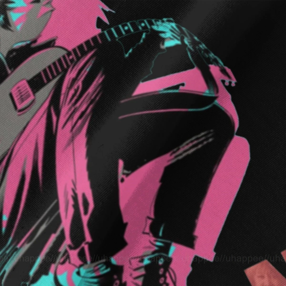 Дешевая графическая футболка с надписью Humanz World Tour Gorillaz для мужчин Женская