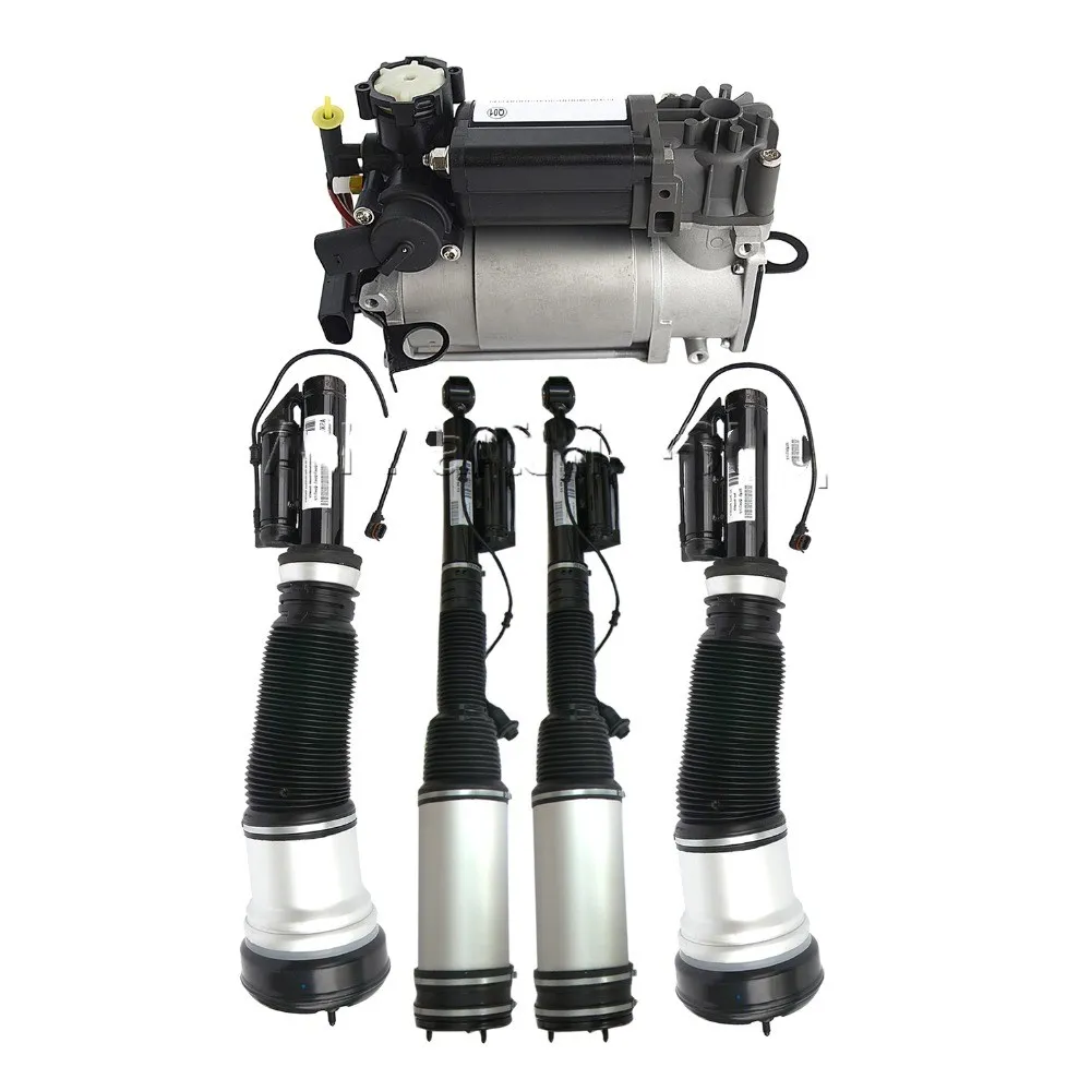 

AP02 Air Suspension shock sets 5 pcs Strut Compressor Pump For Mercedes W220 S-Class 2203205013 8840103590 2113200304