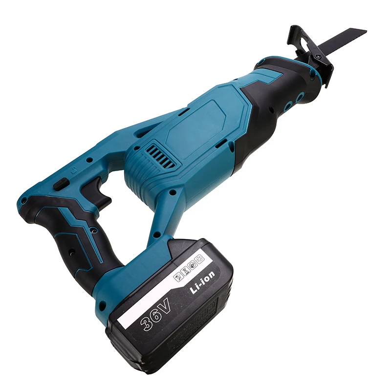 

36V Electric Cordless Reciprocating Saw Electric Saw Woodworking Metal Saw Power Tools With 4 Saw Blades