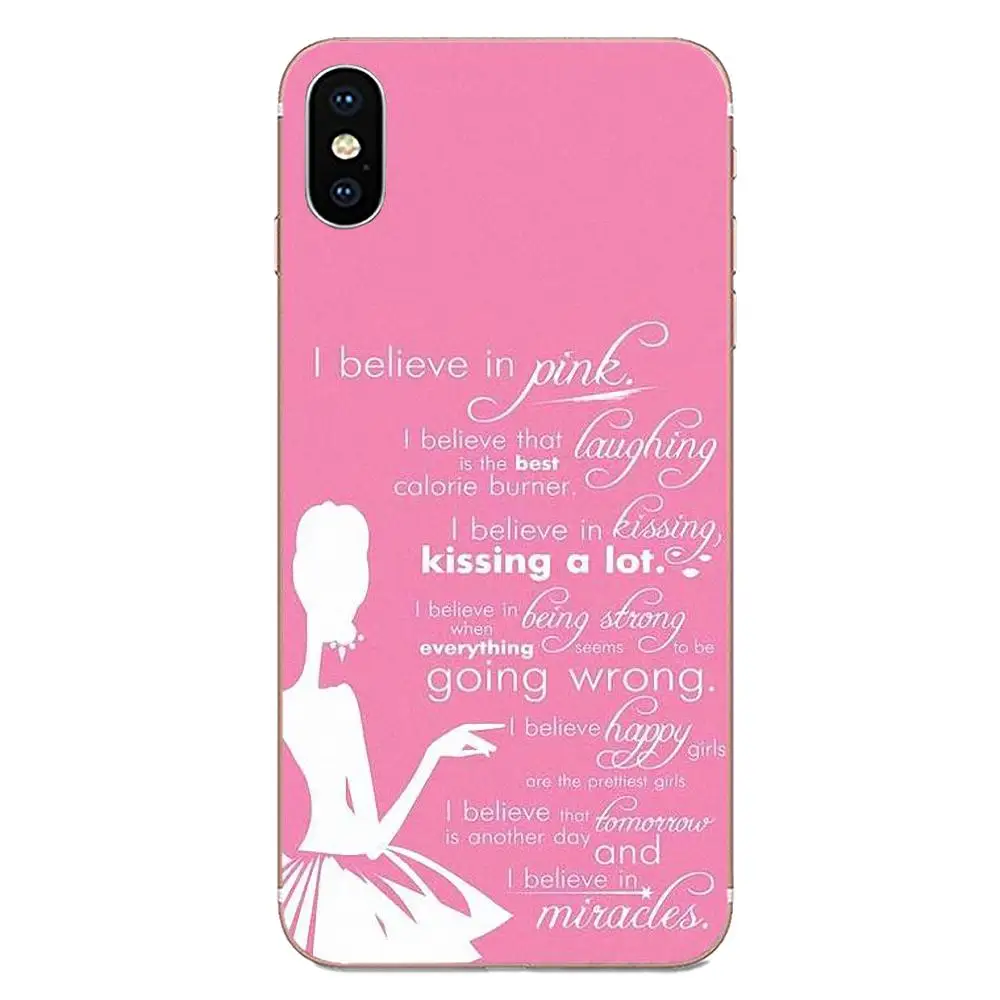 Одри Хепберн I Believe In Pink новинка для Motorola G G2 G3 G4 G5 G6 G7 Plus Xiaomi Redmi Note 8 8A 8T 10 K30 5G Pro |