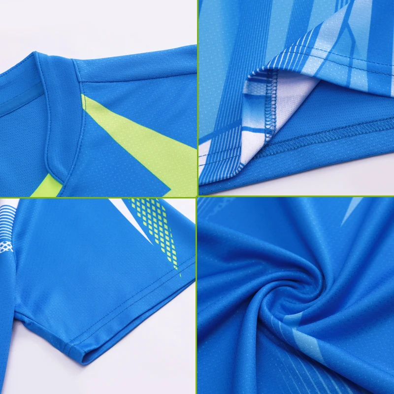 Women's Tennis T Shirt , Girls's Tee Shirts Tennis Sportwear , Men's Badminton Kits Shorts , Women Ping Pong Training Jerseys