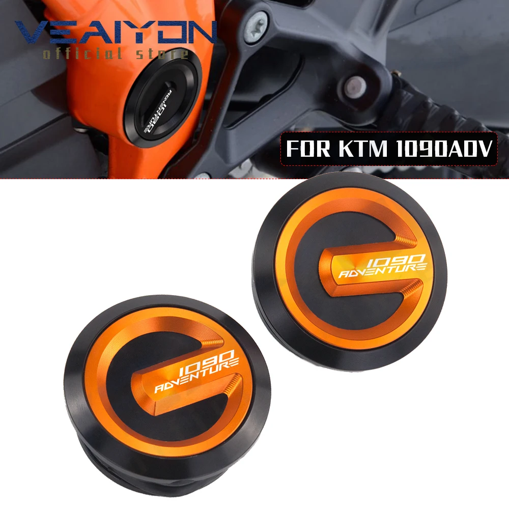

Frame Hole Cover Caps Plug Decorative Frame Cap Motorcycle Accessories For KTM 1090 ADVENTURE 1090ADVENTURE 1090ADV 1090 ADV