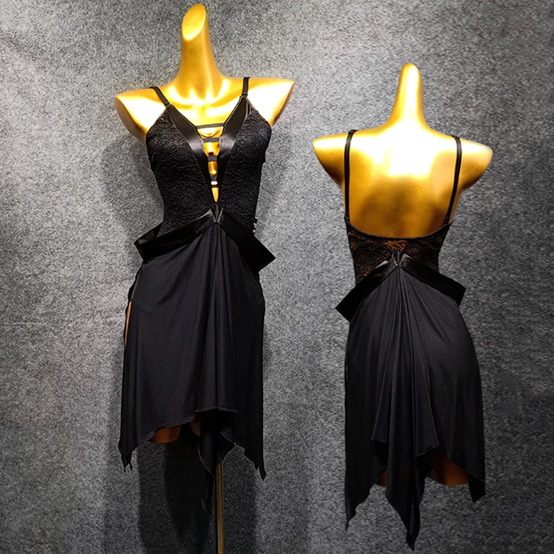 2020 латинское платье для танцев женские вечерние пикантная танцевальная одежда