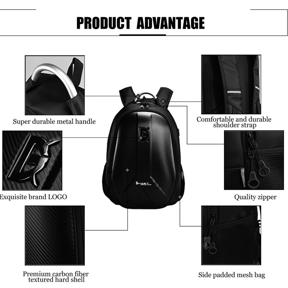 Водонепроницаемая сумка рюкзак для мотоцикла дорожная инструментов Мужская