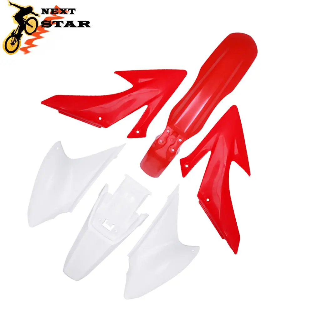 Переднее и заднее крыло мотоцикла комплект пластиковых обтекателей для HONDA CRF230F