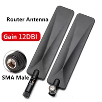 flat paddle glue stick router antenna high gain omnidirectional foldable wifismart homewireless monitoring 4g signal booster