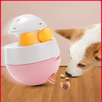 pet food spiller dog cat toy fun tumbler spilling ball fun leaking device is resistant to fall spherical feeder fashion new nice
