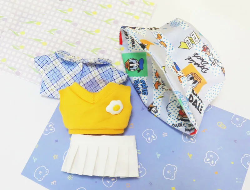 

[MYKPOP]KPOP Doll's Clothes & Accessories: Summer Clothes Set for 20cm doll (without doll) Fans Collection SA20072614