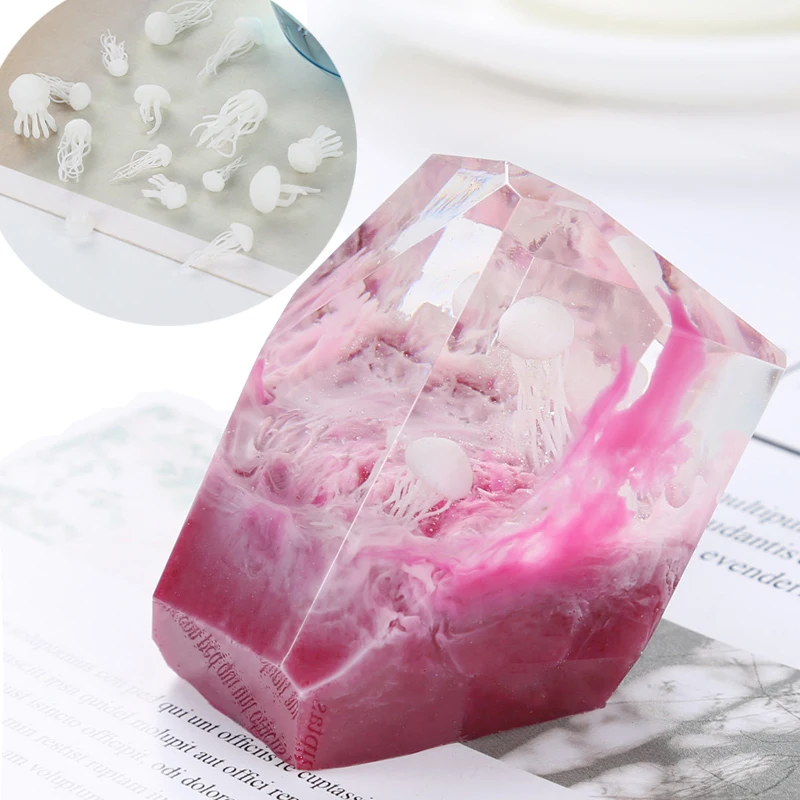 3 шт./лот стереопечать несколько вариантов пленка с Медузой сделай сам рукоделие