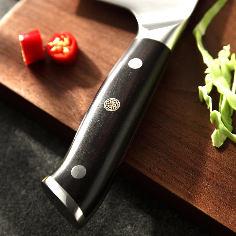 XINZUO " дюймовый нож для мяса, немецкая 1,4116 нержавеющая сталь с черной ручкой, кухонные ножи для шеф-повара, фирменные кухонные инструменты