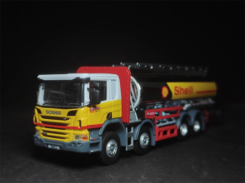 

Лимитированная коллекция лимитированных моделей автомобилей HeyToys Tiny 1/76 Shell, автоцистерна SCANIA P Series, Гонконг