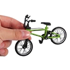 Мини-велосипед на палец, идеальные миниатюрные металлические игрушки, велосипед на палец для мини-экстремальных видов спорта, подарки для мальчиков, велосипед на палец