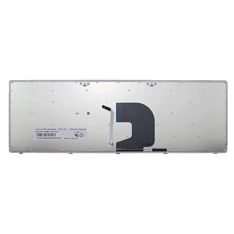 Фабричная клавиатура для ноутбука с подсветкой Thinkpad Clevo Dns Intelbras Lenovo Z500 Z500A Z500G P500 P500A на 95% новая из США