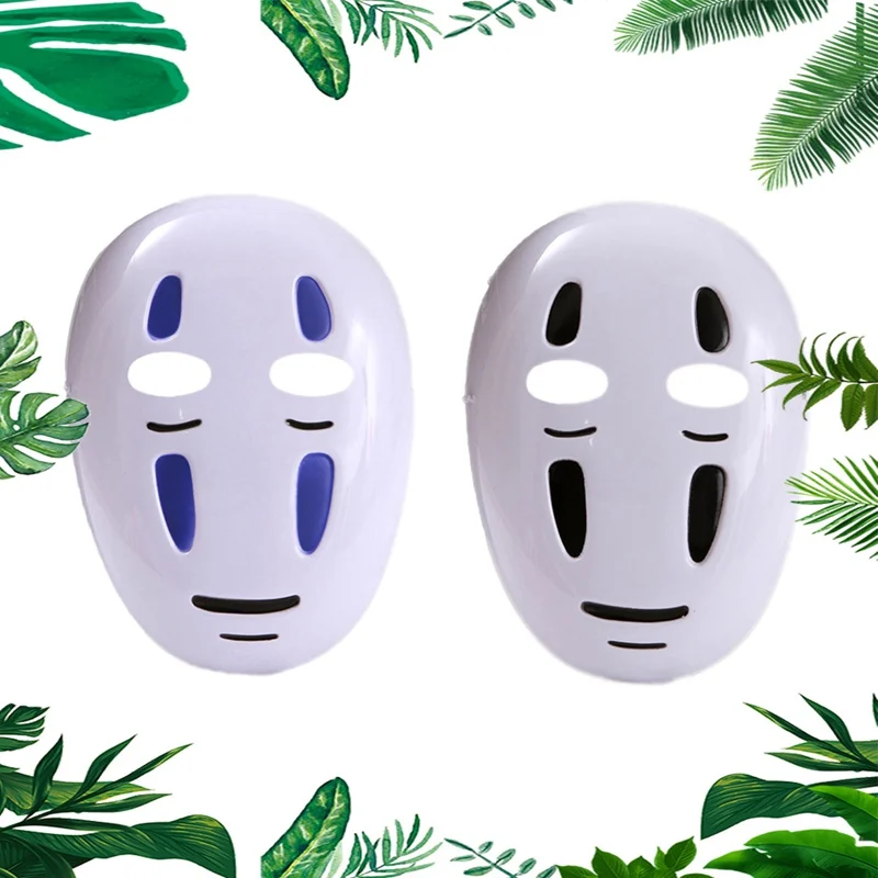 Японская аниме маска без лица из ПВХ для карнавала Хэллоуина ghiвеликолепная