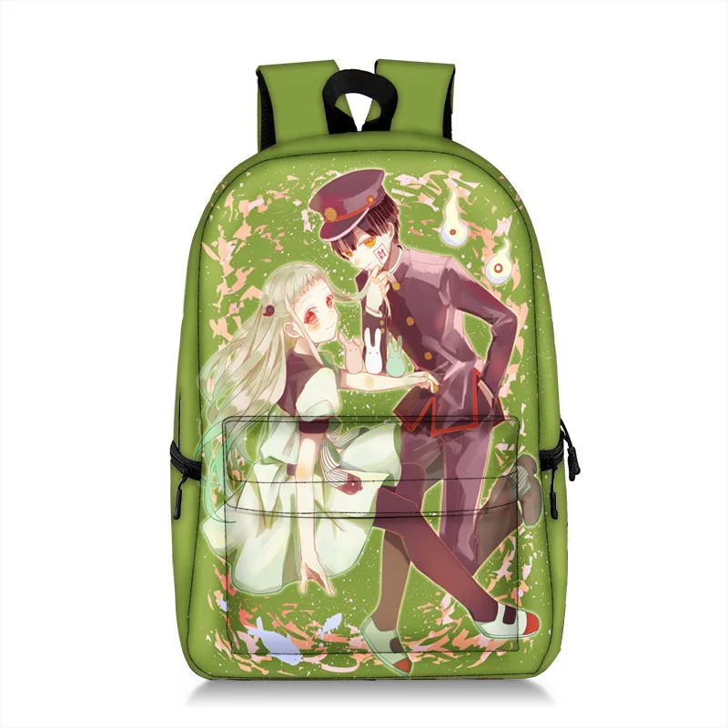 Рюкзак Mochila для унитаза Jibaku Shounen Hanako kun вместительная школьная сумка в стиле аниме