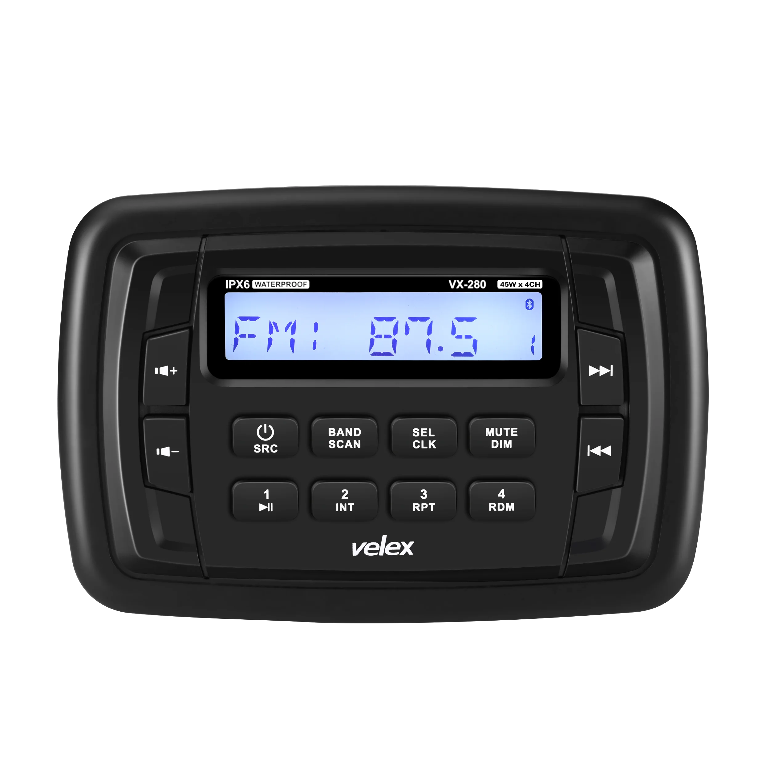 

Powersport AM/FM-радио/Bluetooth стерео приемника 4 Каналы для RZR Pllaris Ranger UTV ATV гольф-кары