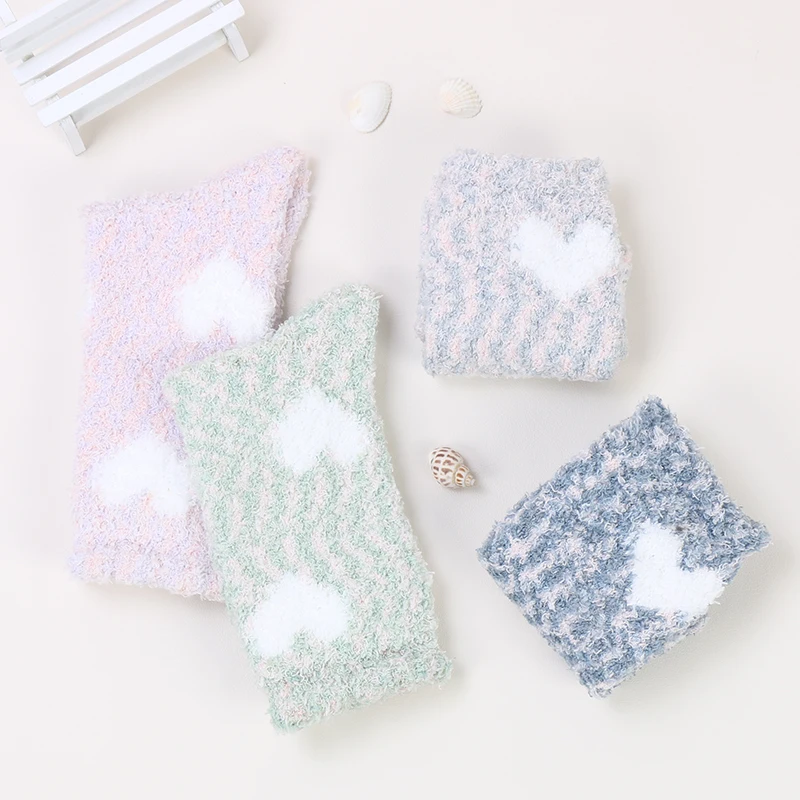 Fuzzy Sock Womens Meia