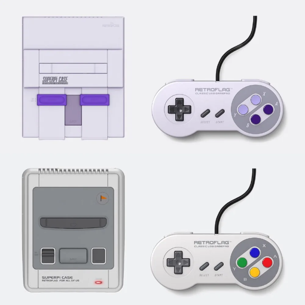 В наличии! Оригинальный чехол SUPERPi Retroflag J NESPi с дополнительным игровым
