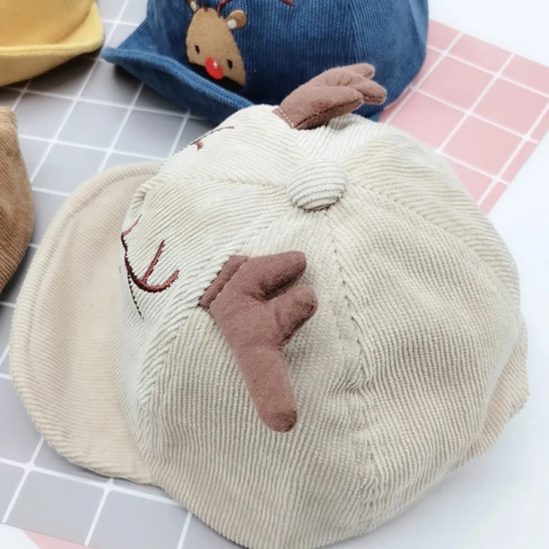 New Spring Autumn Baby Baseball Cap Xmas Fawn Boys Caps Fashion Toddler Infant Hat Children Kids | Детская одежда и обувь