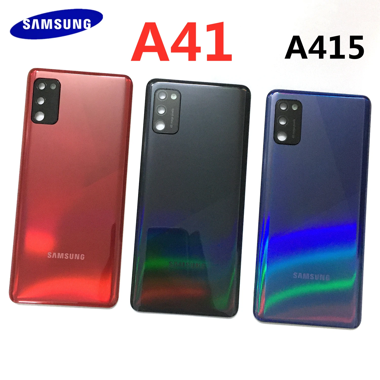 

For Samsung Galaxy A41 A415 SM-A415F/DSN Phone Housing Plate Back Cover Battery Case Rear Door Panel Chassis Lid Repair Parts