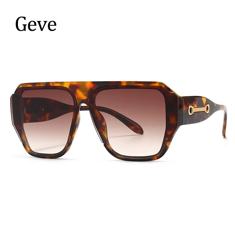 

Очки-авиаторы солнцезащитные женские, брендовые большие брендовые солнечные очки с градиентными линзами, UV400