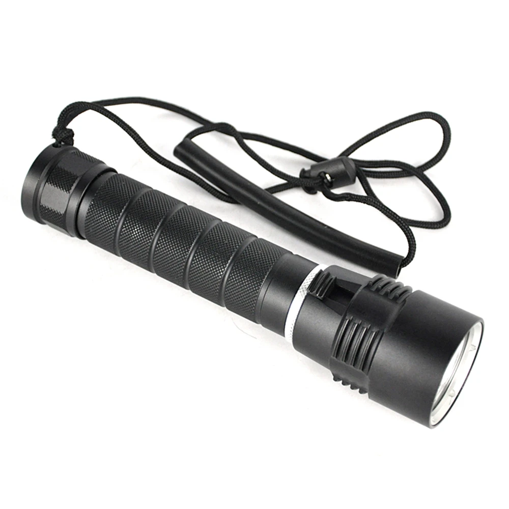 BORUiT M23 светодиодный фонарик для подводного плавания с высокой мощностью 3* XM-L2 100 лм фонарь для подводной съемки 18650/26650 м фонарь с плавным затемнением