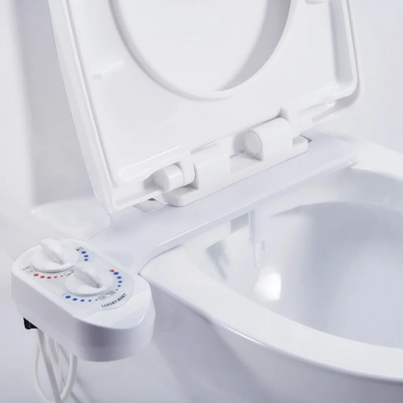 Неэлектрическое биде сиденье для унитаза теплое/холодная вода Контролируемая