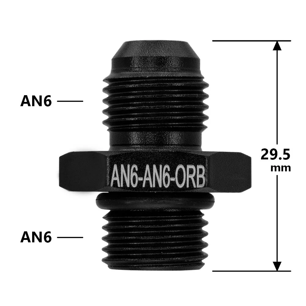 Универсальный AN6 8 10 12 до AN до M14 M16 M18x1,5 Метрический адаптер топливного шланга Фитинг с резьбой для автомобильного масляного охладителя СИСТЕМА из алюминиевого сплава