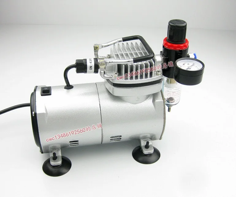 Маленький воздушный компрессор 18B стандартный насос цветной распылитель