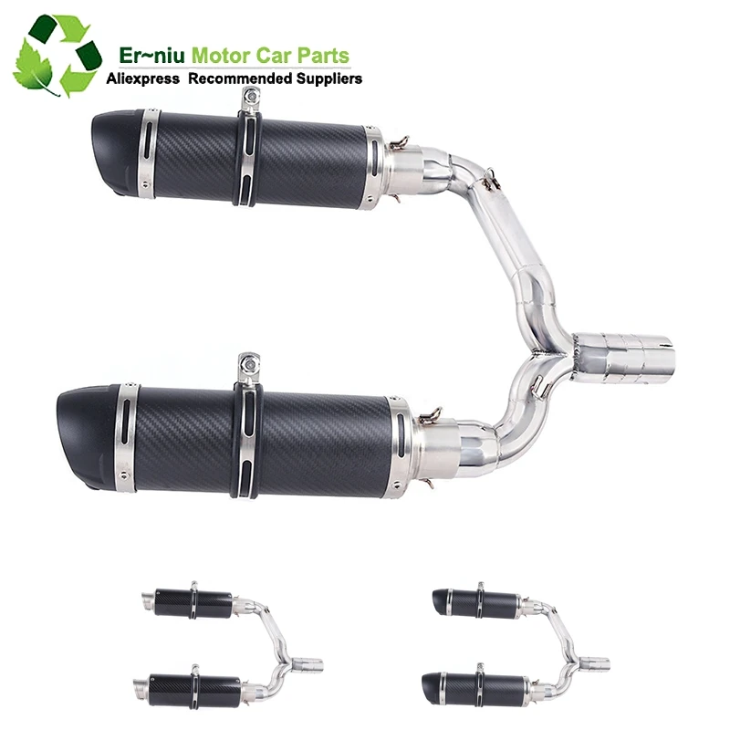 GSR400 GSR600 BK400 BK600 GSR BK 400 600 Модифицированная Соединительная труба полный глушитель