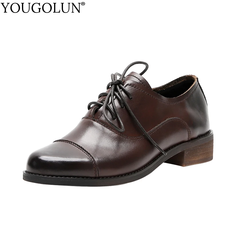 Женская обувь из коровьей кожи с острым закрытым носком Новое поступление