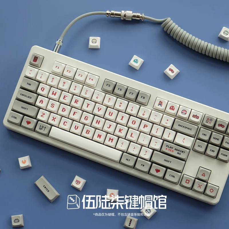 Колпачки для клавиш Gameboy механическая клавиатура в стиле ретро XDA | Компьютеры и