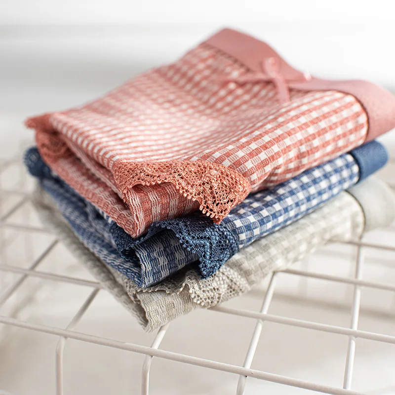 Трусики женские хлопковые бесшовные с высокой талией | Женская одежда