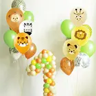 10 шт., воздушные шары в виде животных