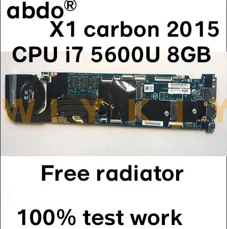 13268-1 448.01430.0011 для Lenovo ThinkPad X1C X1 карбоновый 2015 флэш-память 8 Гб 00HT349 00HT361 материнская