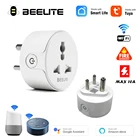 Умная розетка Beelite с таймером и функцией WiFi, 10 А, 16 А
